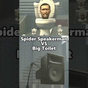 Spider Speakerman VS All Skibidi Toilets