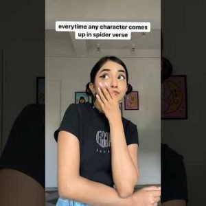 Watching spider man across the spider verse be like
