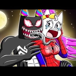 Banban x Banbaleena Become Spider Verse – Garten of Banban Animation | KUDO Rainbow Friends