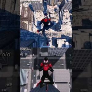 Spider-Man Miles Morales PS5 vs Android