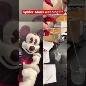 They actually made REAL LIFE SPIDER-MAN WEBBING #shorts