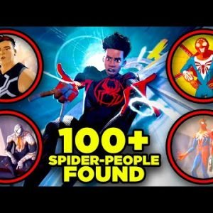 Spider-Man Across the Spiderverse 100 SPIDER-PEOPLE Found!