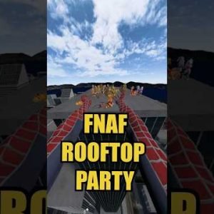 Spider-Man VR FNAF ROOFTOP PARTY #vr #virtualreality #spiderman #gaming