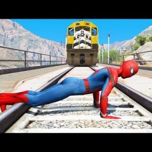 Spider-Man Funny Fails Moments in GTA 5 – Playing As Spiderman Funny Moments In GTA 5