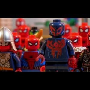 I Respect Every Single Spider-Man in Here in LEGO