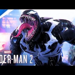 First Look At Venom Boss Fight | Spider-Man 2 PS5