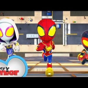 Marvel’s Spidey and his Amazing Friends Theme Song (Web-Spinners Version) | @disneyjunior