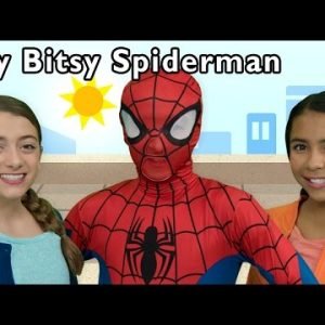 Itsy Bitsy Spider and More | Real Spiderman Learning Magic | Mother Goose Club Songs for Children