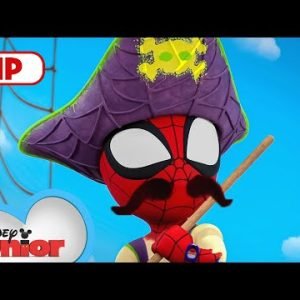 Pirate Spidey! 🏴‍☠️ | Marvel’s Spidey and his Amazing Friends | @disneyjunior