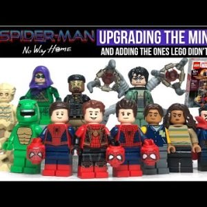 UPGRADING the LEGO Spider-Man: No Way Home Final Battle Minifigs + Adding Ones We SHOULD’VE GOTTEN!