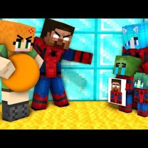 Monster School : Spider Man Baby Zombie Season 3 All Episode – Super Sad Story – Minecraft Animation