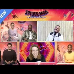 INTERVIEW: Across the Spider-Verse Cast & Directors Talk New Spider-Man film, Easter Eggs, & more