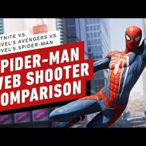 Spider-Man Web Shooter Comparison: Fortnite vs. Marvel’s Avengers vs. Marvel’s Spider-Man