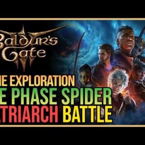Phase Spider Matriarch Fight Baldur’s Gate 3