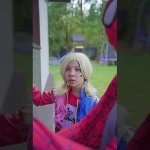 I Was Adopted by Spider Man! My girlfriend Barbie Girl! #funny #trending #barbie