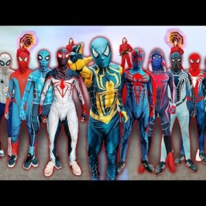 TEAM SPIDER-MAN vs BAD GUY TEAM | The Spider-Verse: SPIDER SOCIETY 1.0 ( LIVE ACTION )