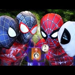 5 Color SPIDER-MAN Team vs MAGIC CAMERA ( Amazing SuperHero Story )