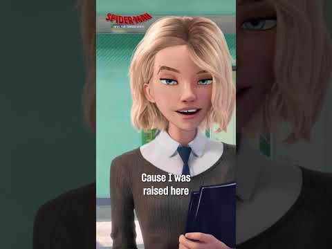 Meeting your crush for the first time | Spider-Man: Into the Spider-Verse #shorts #short