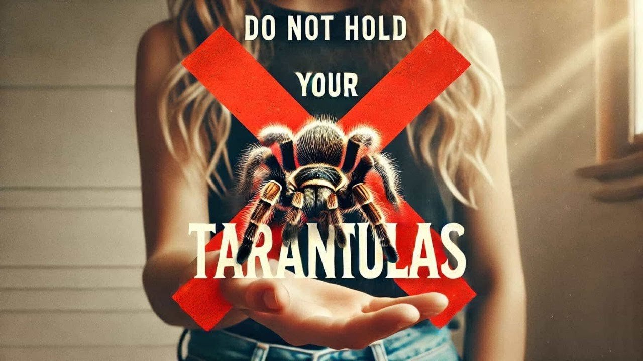 Reasons I DON'T hold my Tarantulas (and why YOU shouldn't too) ..