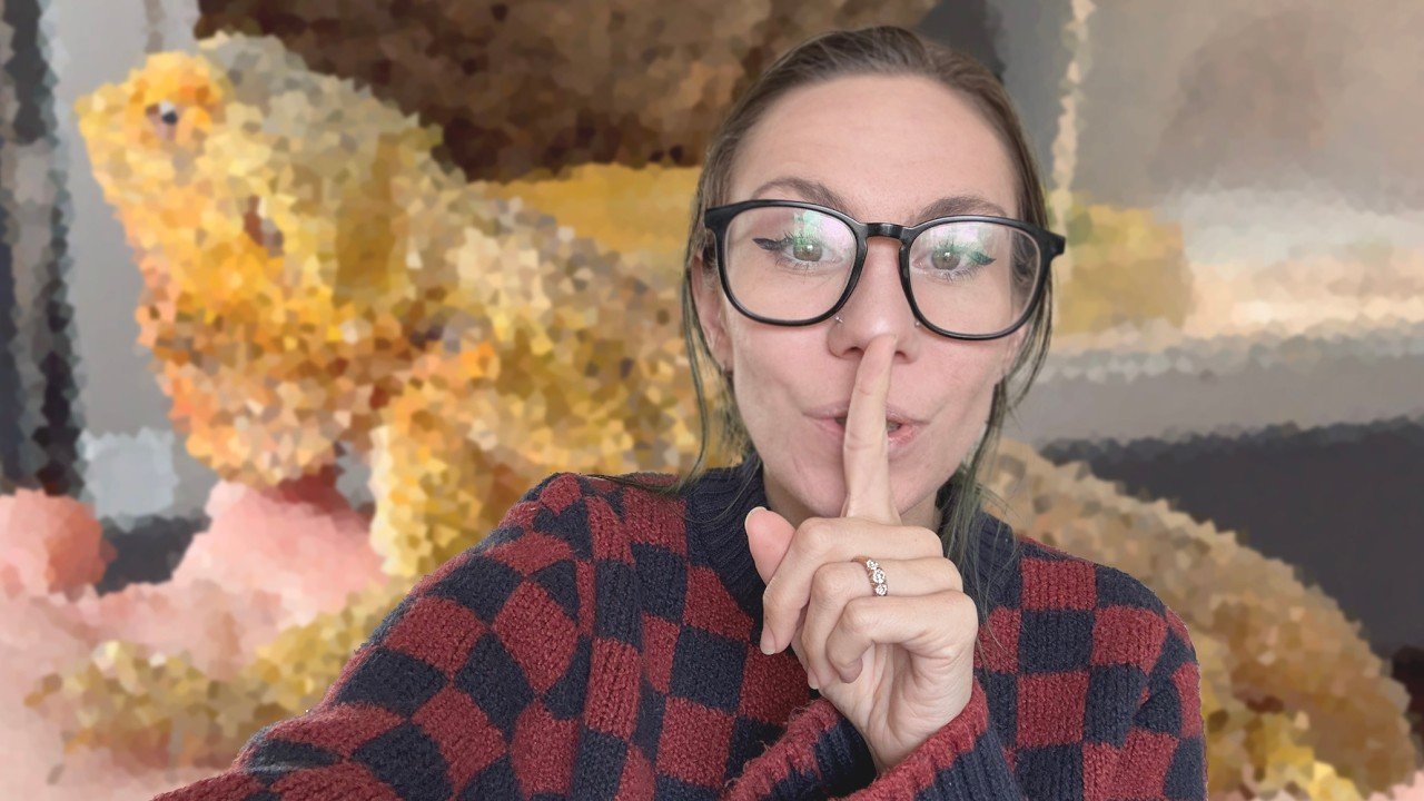 I couldn't keep this secret long! - vlog